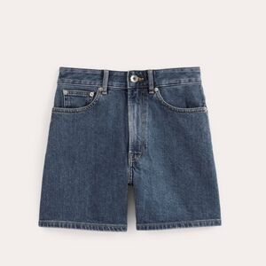 Everlane Dark Blue Denim A-line Shorts